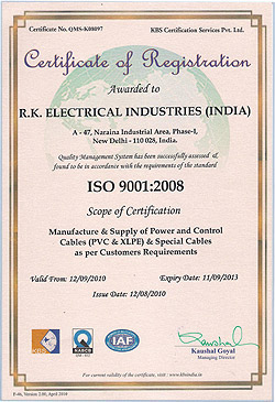 Registration Certificate